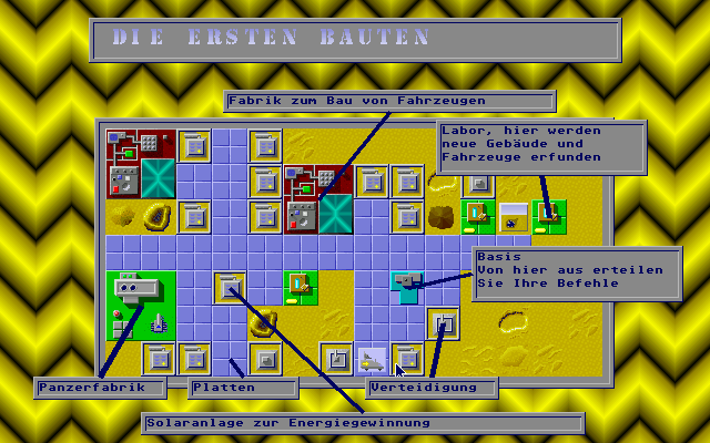 Planet of Red Eagles [Falcon030] atari screenshot